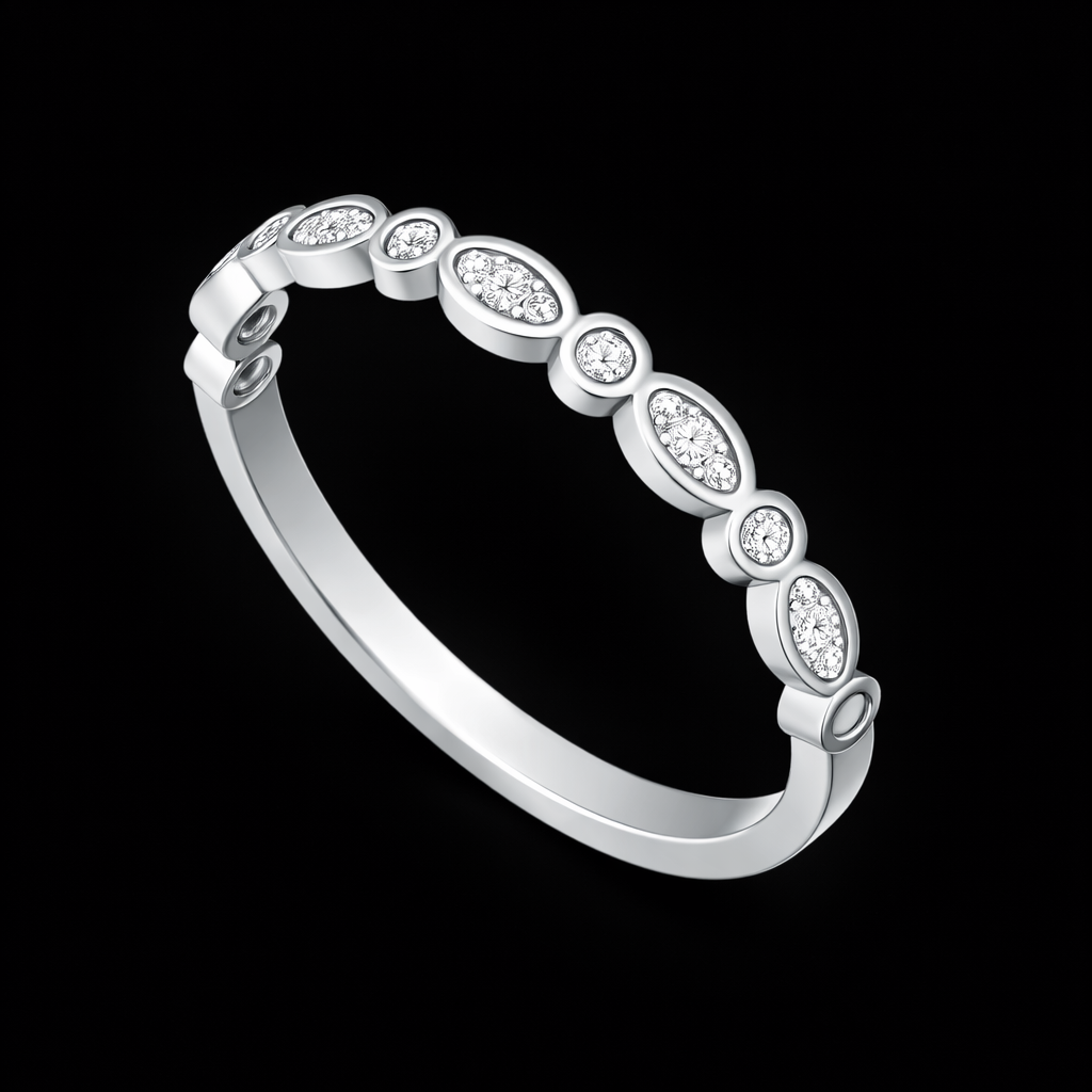 Round Lab Grown Diamond Ring | WOKE