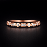 Round Lab Grown Diamond Ring | WOKE