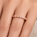 Round Lab Grown Diamond Ring | WOKE