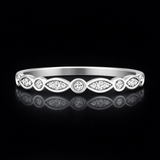 Round Lab Grown Diamond Ring | WOKE