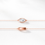 Marquise Cut Lab Grown Diamond Bracelet in 9K/14K Gold|WOKE