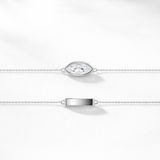 Marquise Cut Lab Grown Diamond Bracelet in 9K/14K Gold|WOKE