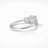 Antique 1.66 CT Cushion Old Mine Cut Vintage Style Moissanite Engagement Ring | WOKE