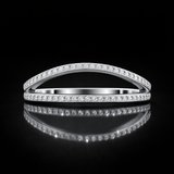 Round Lab Grown Diamond Ring in 9K/14K Gold |WOKE