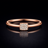 Round Cut Lab Grown Diamond in 9K/14K Gold |WOKE