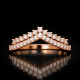 Round cut Lab Grown Diamond ring in 9K/14K Gold | WOKE