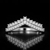Round cut Lab Grown Diamond ring in 9K/14K Gold | WOKE