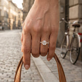 The modern era ring | 14k GOLD lab grown diamonds