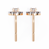 WOKE ™ Halo VVS-F Moissanite Studs in 14/18k Gold (Copy)