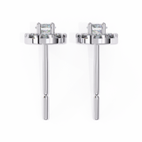 WOKE ™ Halo VVS-F Moissanite Studs in 14/18k Gold (Copy)