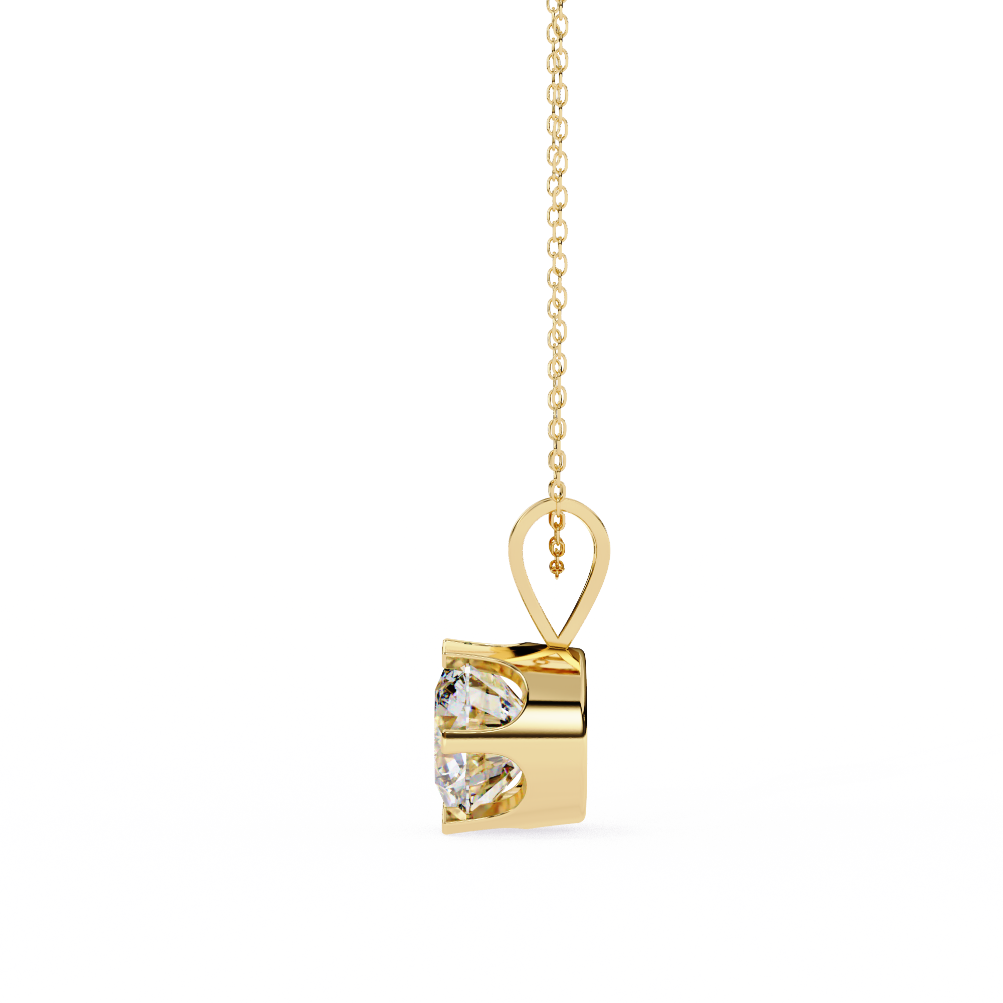 WOKE™️ 6 Prong 1 CT Pendant ( No chain)