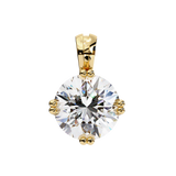 WOKE™️ Classic 8 prong solitaire ( No Chain)
