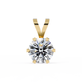WOKE™️ 6 Prong 1 CT Pendant ( No chain)