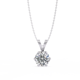 WOKE™️ 6 Prong 1 CT Pendant ( No chain)