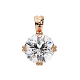 WOKE™️ Classic 8 prong solitaire ( No Chain)