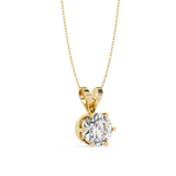 WOKE™️ 6 Prong 1 CT Pendant ( No chain)