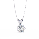 WOKE™️ 6 Prong 1 CT Pendant ( No chain)