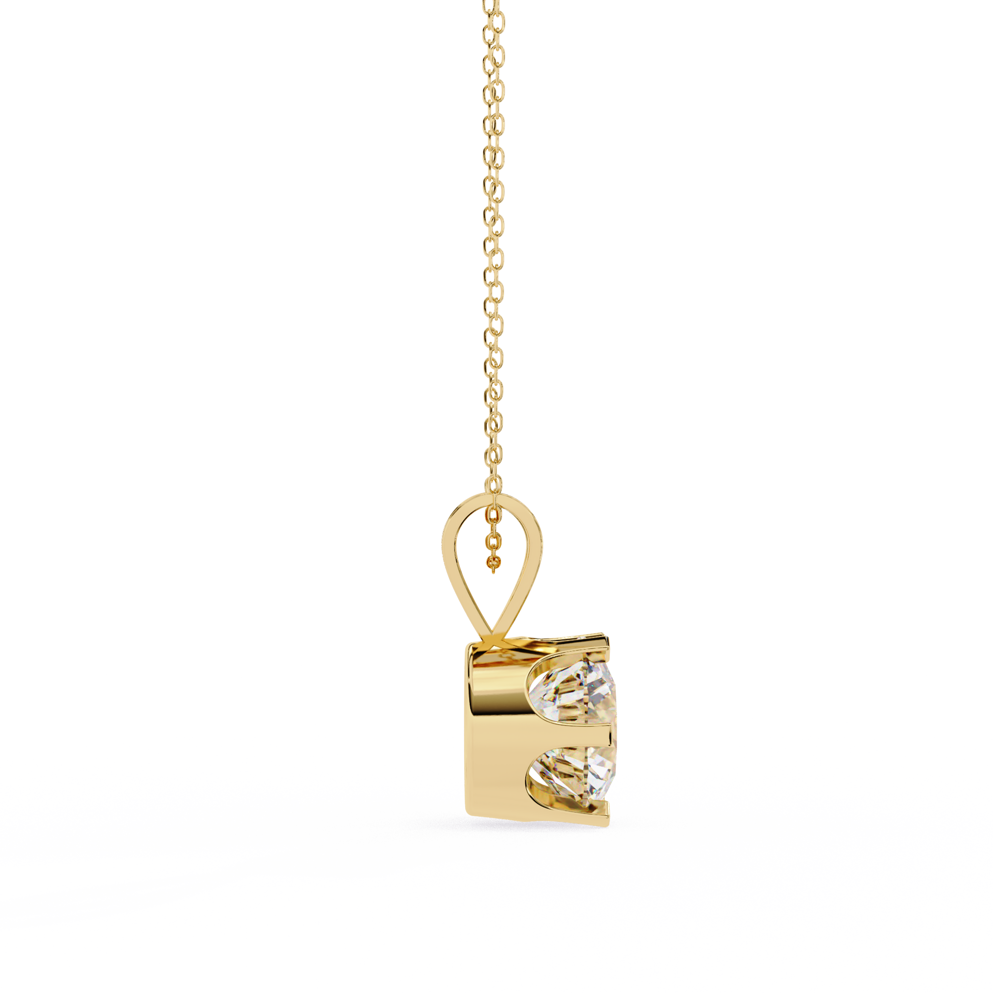 WOKE™️ 6 Prong 1 CT Pendant ( No chain)