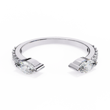 WOKE™ .75 carat Pear cut Lab grown diamond eternity in 14k gold