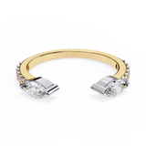 WOKE™ .75 carat Pear cut Lab grown diamond eternity in 14k gold