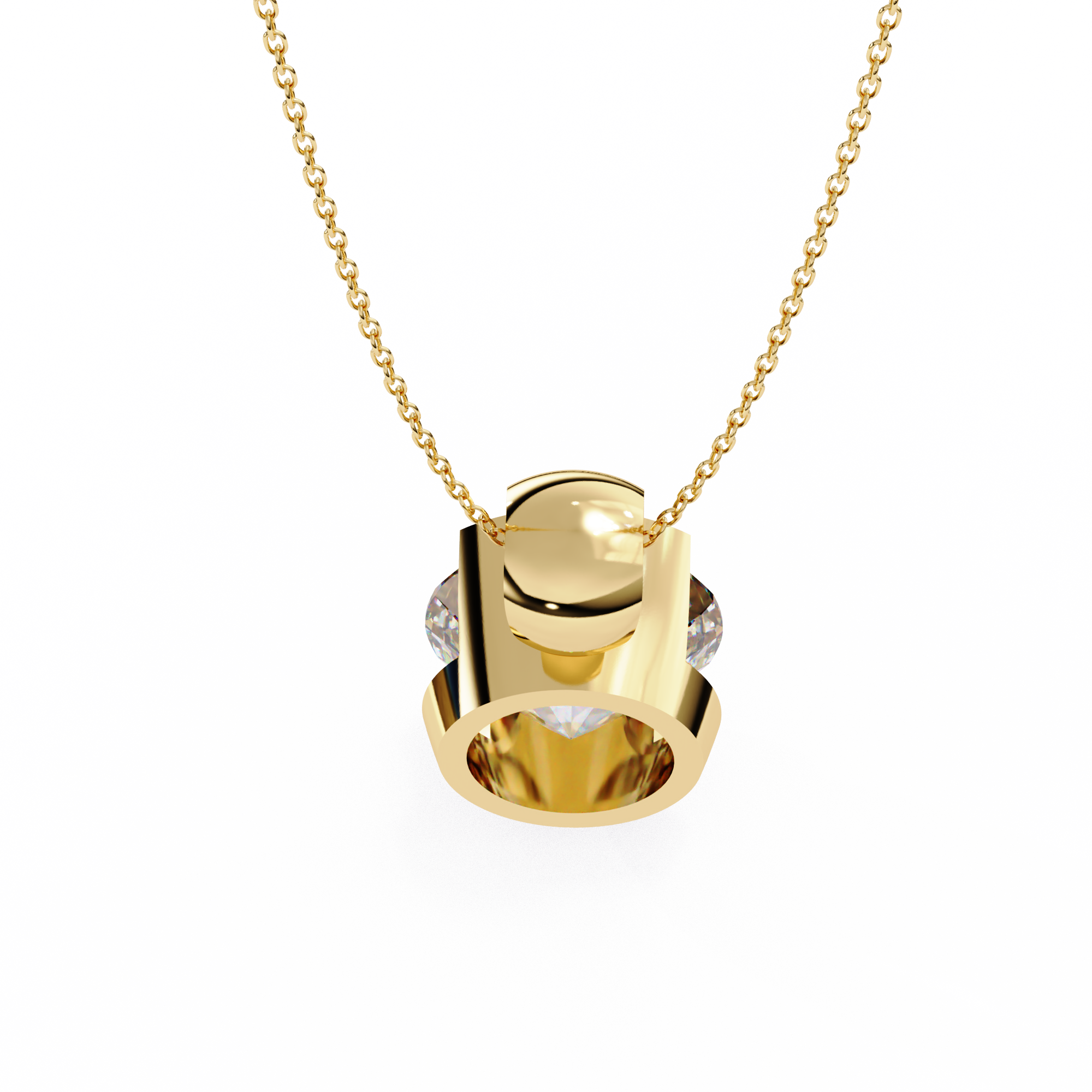 WOKE™️ Half Bezel pendant ( No chain)