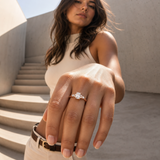 The modern era ring | 14k GOLD lab grown diamonds