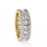 WOKE™ 4.55 carat Pear cut Lab grown diamond eternity in 14k gold