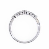 WOKE™ 0.85 carat Pear cut Lab grown diamond V-Band in 14k gold