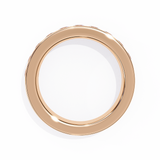 WOKE™ 1.15 carat round cut Lab grown diamond channel set band in 14k gold