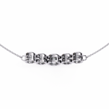 WOKE ™ VVS-F Lab Grown Diamond 1.70 Carat Round bezel pendant