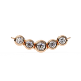 WOKE ™ VVS-F Lab Grown Diamond 1.70 Carat Round bezel pendant
