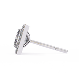 WOKE ™ VVS-F Lab Grown Princess cut Moissanite Halo Studs in 14/18k Gold (Copy)