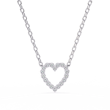 WOKE ™ VVS-F Lab Grown Diamond .45 Carat Round Heart pendant