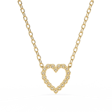 WOKE ™ VVS-F Lab Grown Diamond .45 Carat Round Heart pendant