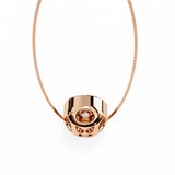 WOKE ™ VVS-F Lab Grown Diamond .45 Carat Round Bezel pendant