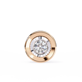WOKE ™ VVS-F Lab Grown Diamond .45 Carat Round Bezel pendant