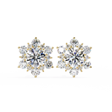 WOKE ™ Moissanite SNOWFLAKE Studs