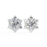 WOKE ™ Moissanite SNOWFLAKE Studs