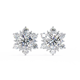 WOKE ™ Moissanite SNOWFLAKE Studs