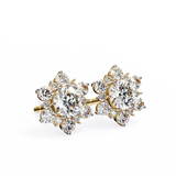 WOKE ™ Moissanite SNOWFLAKE Studs