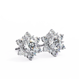 WOKE ™ Moissanite SNOWFLAKE Studs