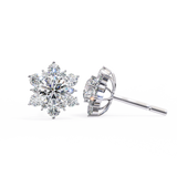 WOKE ™ Moissanite SNOWFLAKE Studs