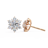 WOKE ™ Moissanite SNOWFLAKE Studs