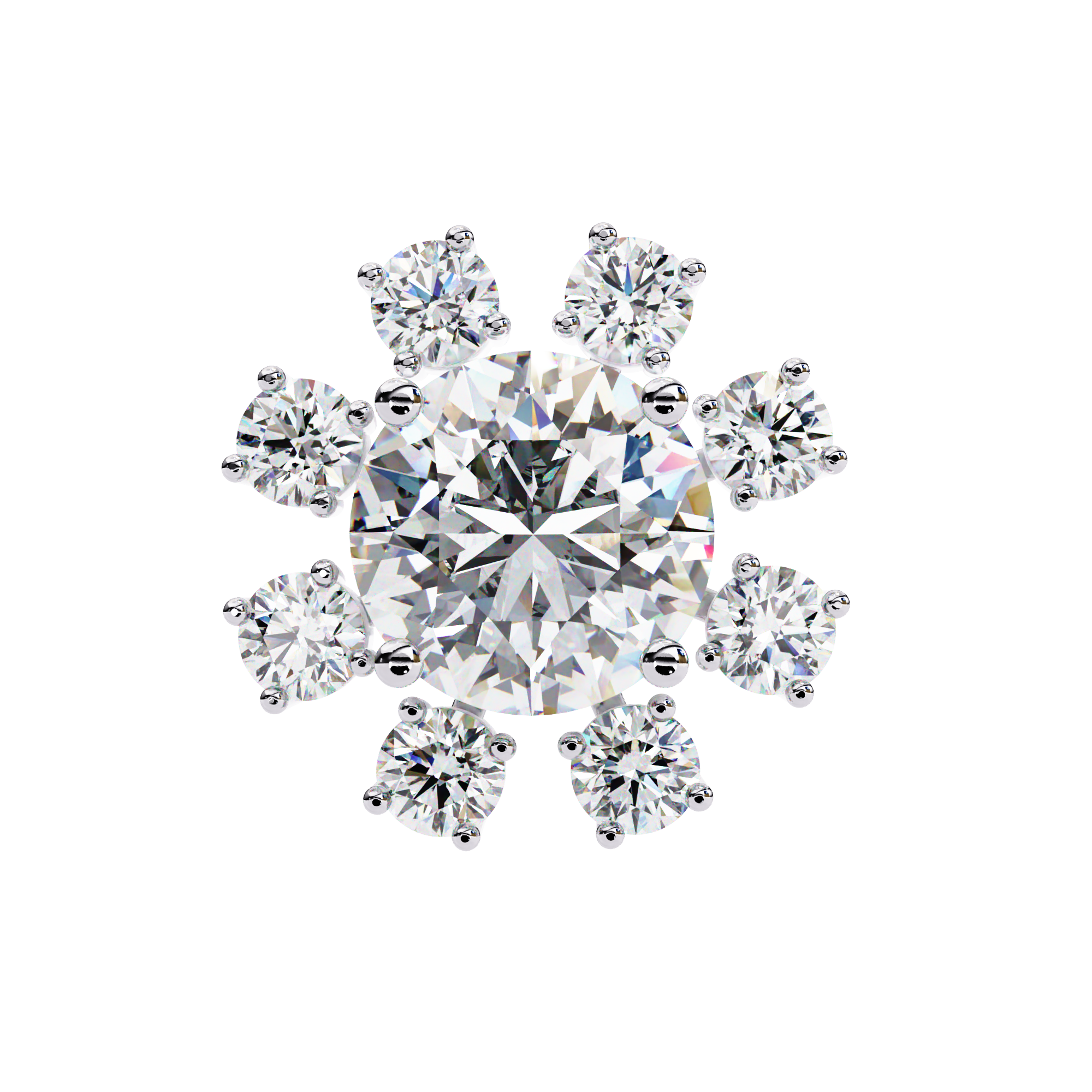 WOKE ™Moissanite Star studded Studs