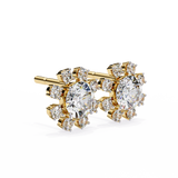 WOKE ™Moissanite Star studded Studs