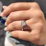 Portuguese Cut Ring In Bypass Setting| WOKE