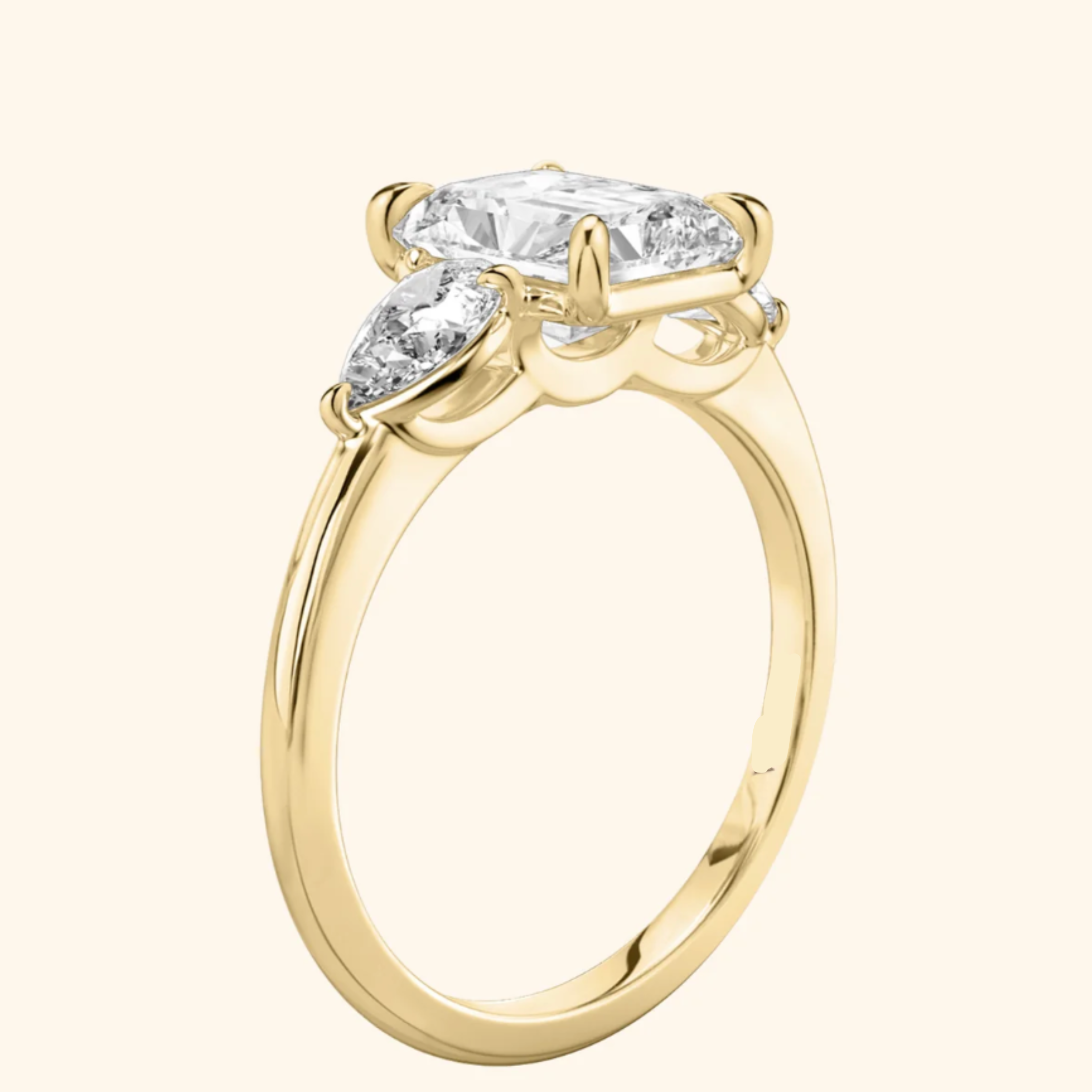 WOKE ™ .1.56 CT Radiant-pear cut | Lab Grown Diamonds