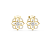 0.578 CT Round Lab Grown Diamond Studs in 9K Gold/14 Gold |WOKE