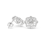 0.578 CT Round Lab Grown Diamond Studs in 9K Gold/14 Gold |WOKE