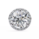WOKE ™ 2.22 CT VVS-F Lab Grown Round cut Diamond Studs in 14/18k Gold